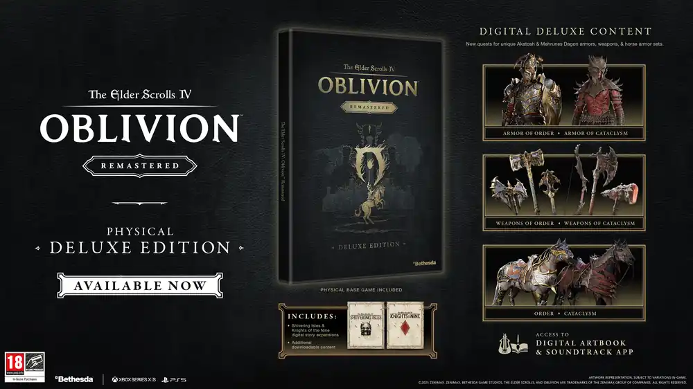 Premiumkvalitet - The Elder Scrolls IV Oblivion Remastered (Deluxe Edition) - Xbox Series X