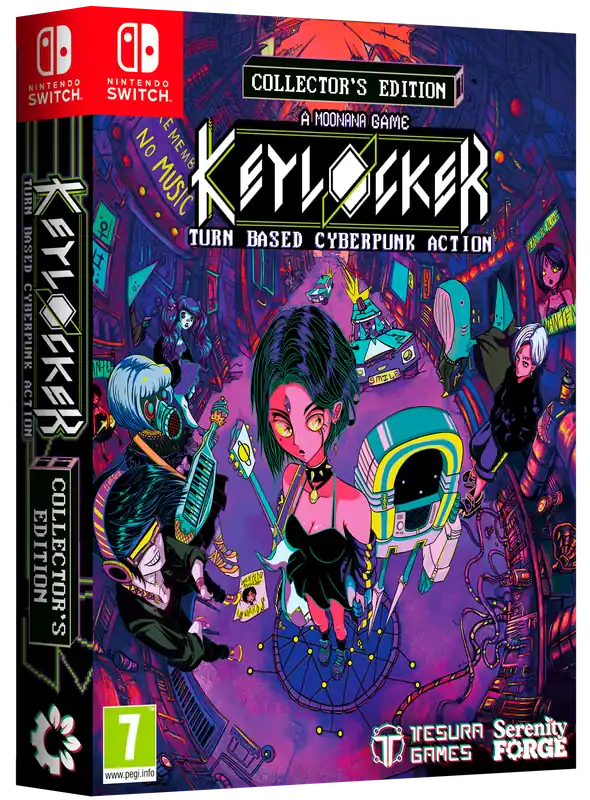 Keylocker - Turn Based Cyberpunk Action Collector‘s Edition - Nintendo Switch - Sänkt pris