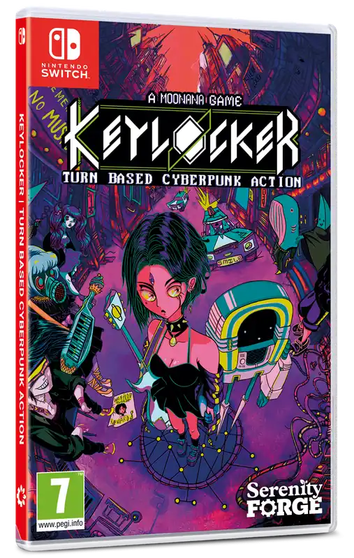 Toppsäljare | Keylocker - Turn Based Cyberpunk Action - Nintendo Switch
