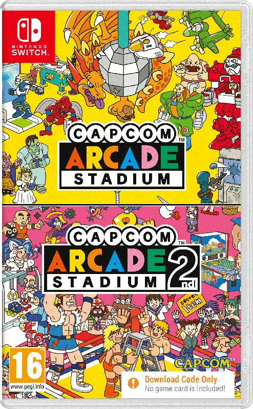 Köp idag - Capcom Arcade Stadium 1 and 2 (Code in a box) - Nintendo Switch