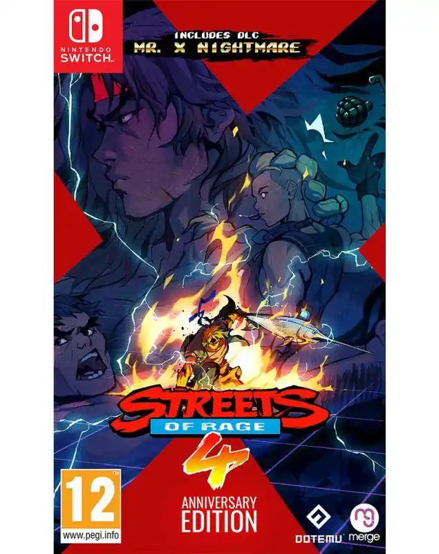 Streets of Rage 4 Anniversary Edition - Nintendo Switch - Nästan slut