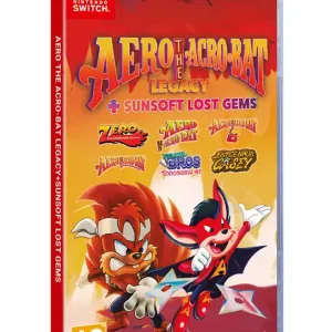 Aero The Acro-Bat Legacy + Sunsoft Lost Gems - Nintendo Switch - Riktigt fynd