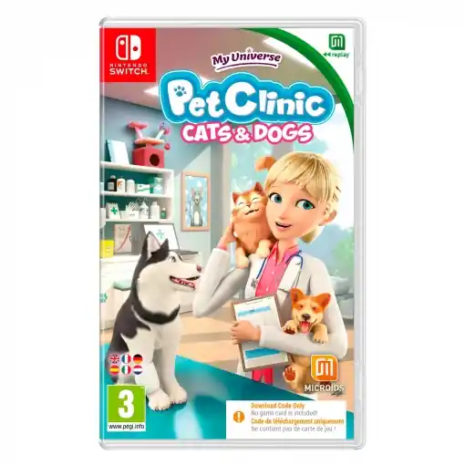 MY UNIVERSE PET CLINIC CATS & DOGS (Code in a Box) - Nintendo Switch | Kan beställas online