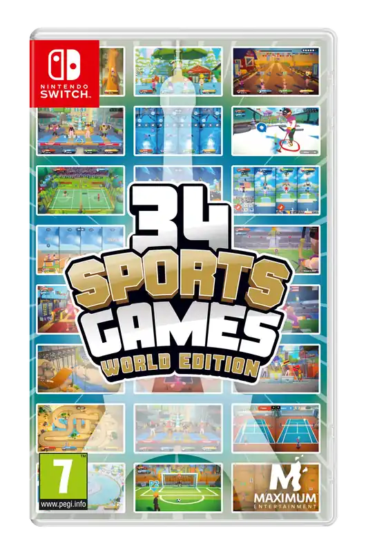 Kundernas favorit - 34 Sports Games – World Edition - Nintendo Switch