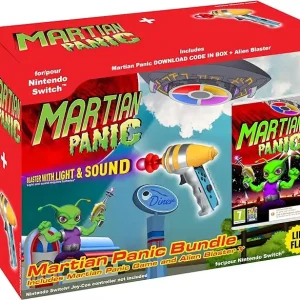 Martian Panic Game and Blaster Gun Bundle (Code in Box) - Nintendo Switch | Bra pris just nu