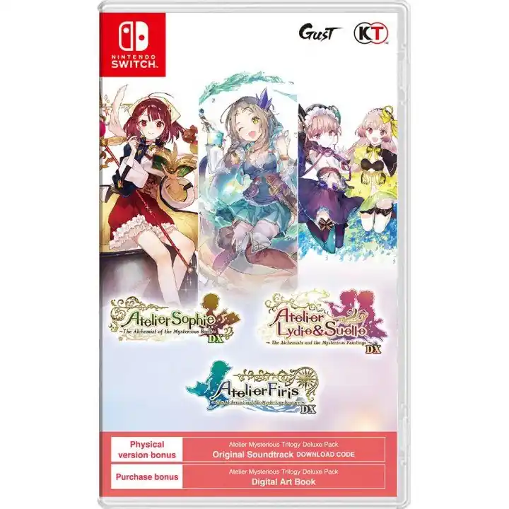 Atelier Mysterious Trilogy Deluxe Pack (Import) - Nintendo Switch | Trygg betalning