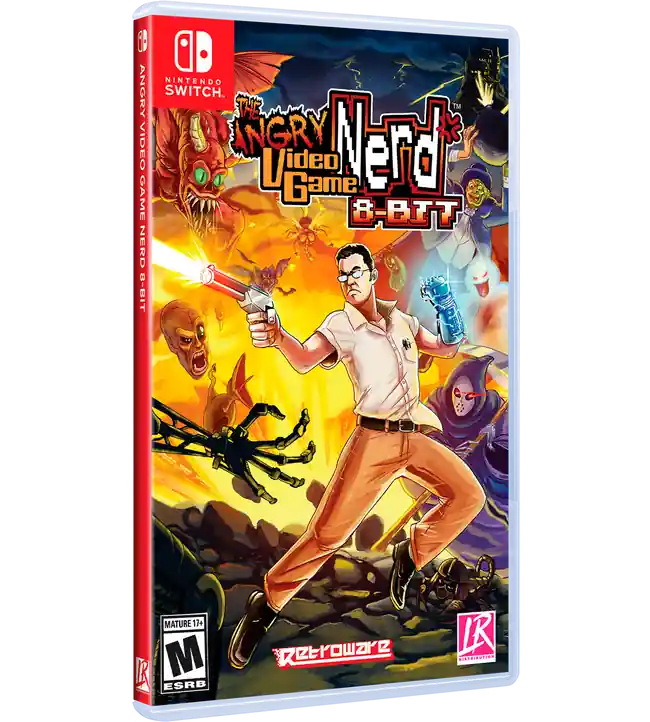 Riktigt fynd - Angry Video Game Nerd 8-Bit (Limited Run) (Import) - Nintendo Switch