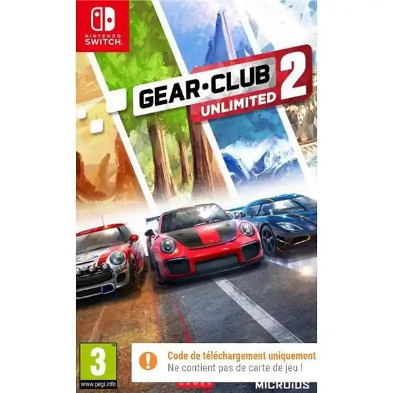 Deal | Gear Club 2 Unlimited (Code in a Box) - Nintendo Switch