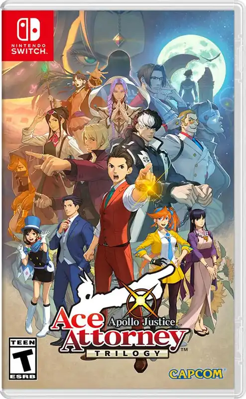 Apollo Justice Ace Attorney Trilogy (Import) - Nintendo Switch - Få kvar i lager