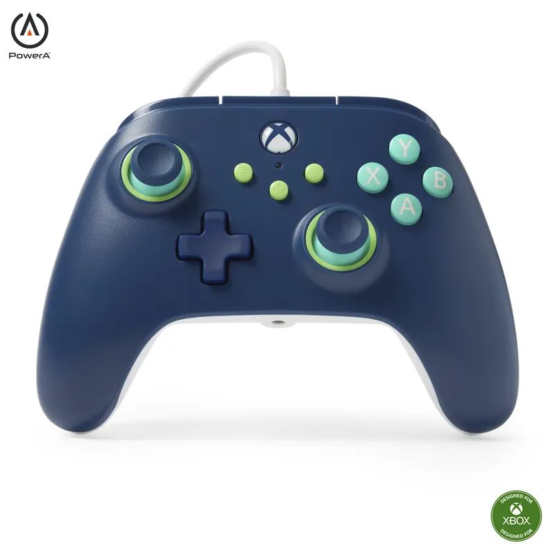 Lägg i varukorg - PowerA Wired Controller - Mariner Blue/ Xbox Series X