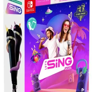 Köp idag - Let‘s Sing 2025 (Double Mic Bundle) - Nintendo Switch