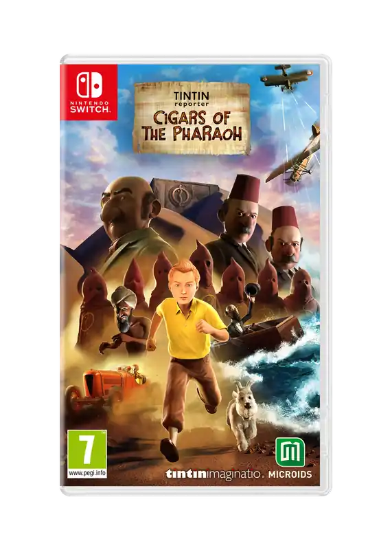 Tintin Reporter Cigars of the Pharaoh - Nintendo Switch - Kanonerbjudande