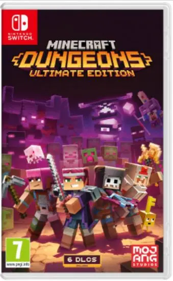 Minecraft Dungeons Ultimate Edition - Nintendo Switch - Precis tillagt