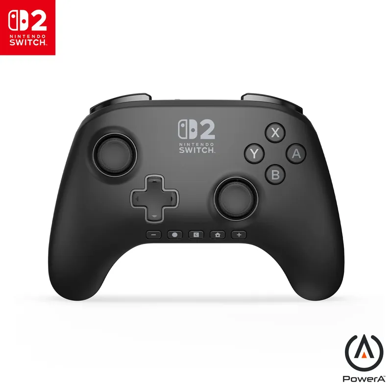 Extra bra pris - PowerA - Advantage Wireless Controller - Black - Officially Licensed Nintendo Switch 2
