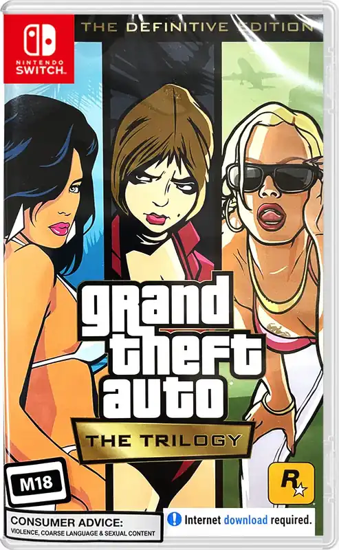 Grand Theft Auto The Trilogy (The Definitive Edition) (Import) - Nintendo Switch - Fynd