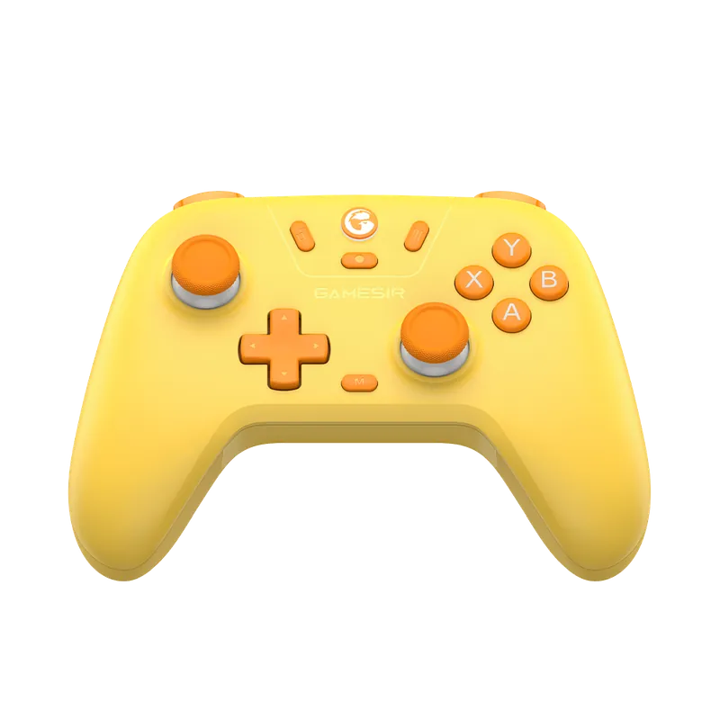 Finns i lager - GameSir - Nova Lite Multiplatform Gamepad (Hall-Effect Sticks) - Golden Yellow