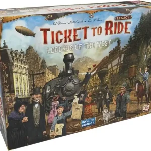 Nyhet - Ticket to Ride - Legacy - Legends of the West (DOW720036)