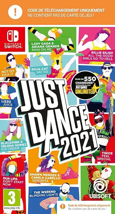 Under begränsad tid | Just Dance 2021 (Code in Box) (FR/Multi in Game) - Nintendo Switch