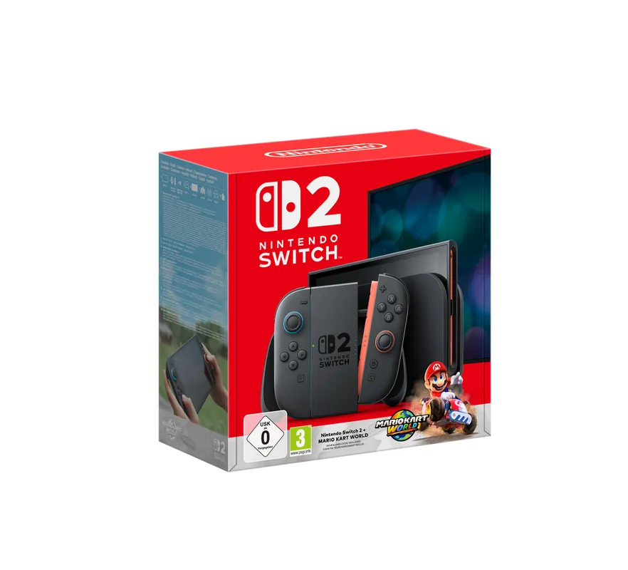 Nintendo Switch 2 + Mario Kart World bundle (Download code) - Rea