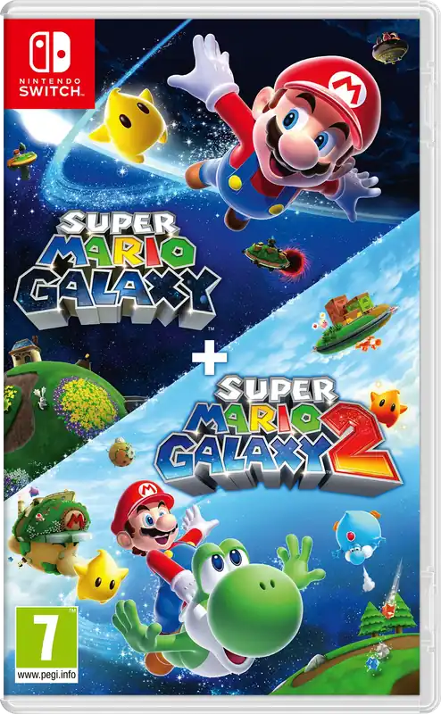 Super Mario Galaxy and Super Mario Galaxy 2 - Nintendo Switch - Extra rabatt