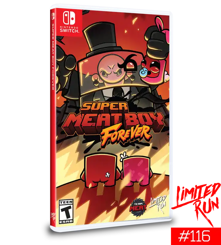 Enkel retur | Super Meat Boy Forever (Limited Run 116) (Import) - Nintendo Switch