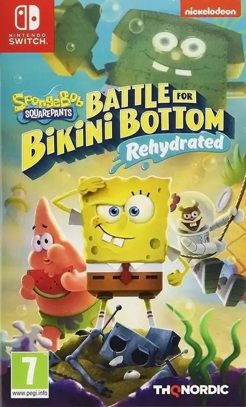 Väl omtyckt | Spongebob SquarePants Battle for Bikini Bottom - Rehydrated - Nintendo Switch
