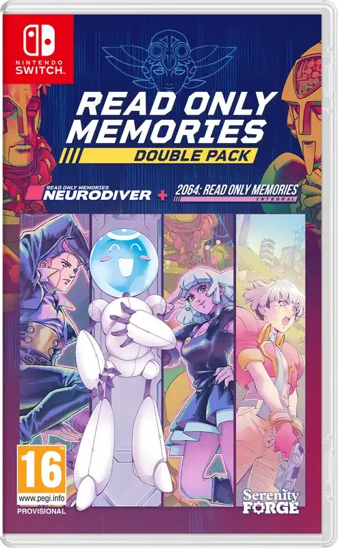 Kundfavorit - Read Only Memories Double Pack (2064+Neurodiver) - Nintendo Switch