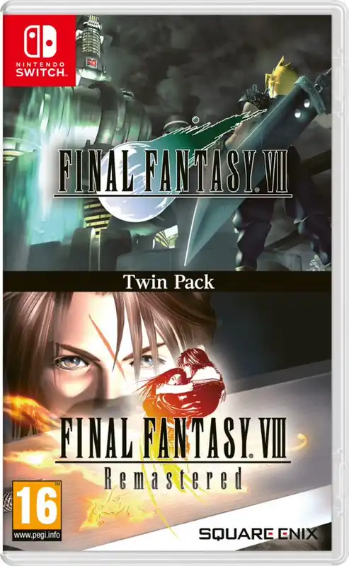 Kundernas favorit - Final Fantasy VII & Final Fantasy VIII Remastered Twin Pack - Nintendo Switch