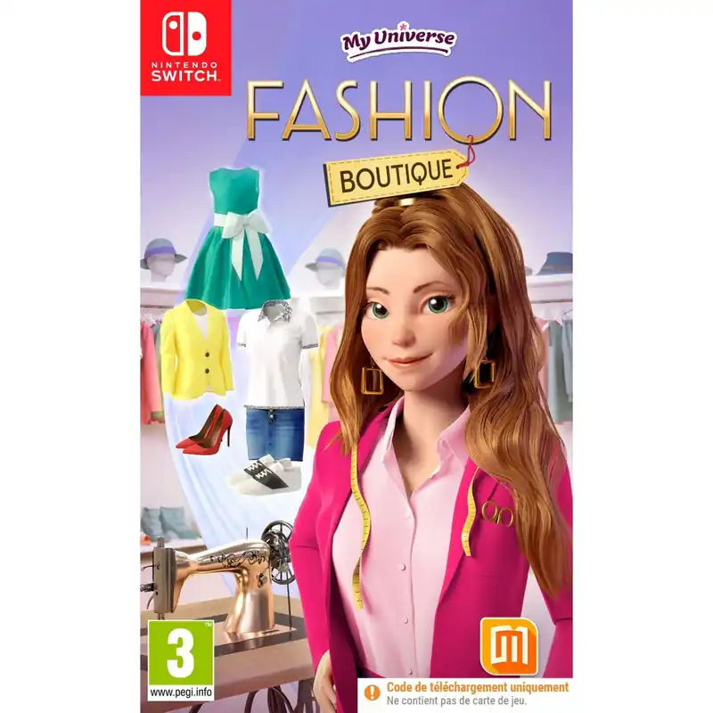 My Universe Fashion Boutique (Code in a Box) - Nintendo Switch - Fyndpris