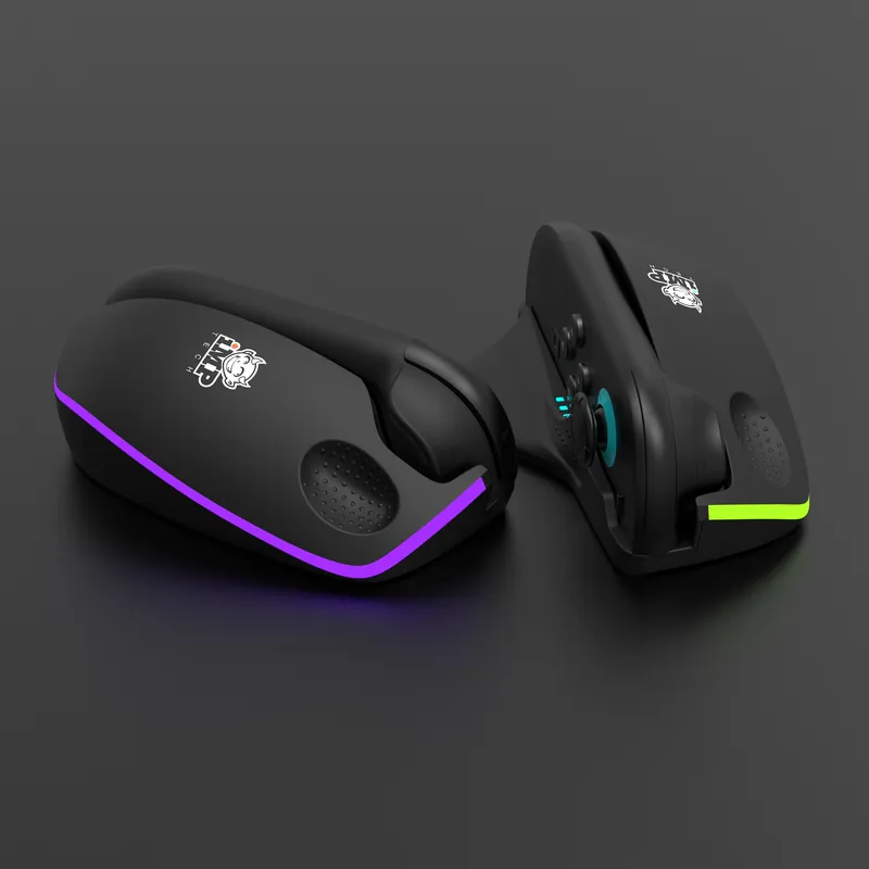 iMP Tech - LED Mouse Adaptor Duo Pack - Black | Precis tillagt