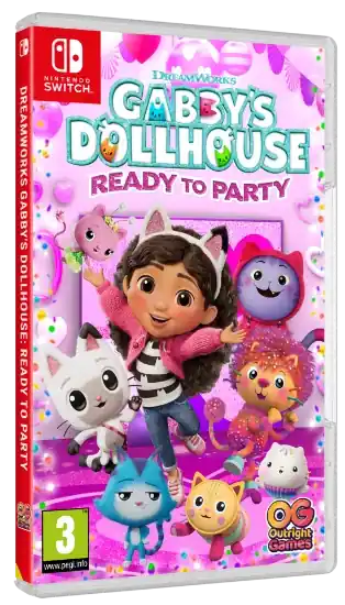 DreamWorks Gabby‘s Dollhouse Ready to Party - Nintendo Switch | Endast ett fåtal kvar