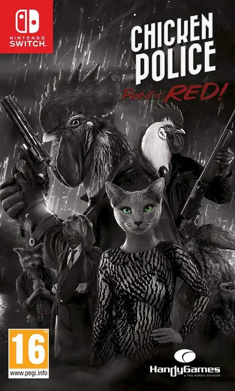 Chicken Police - Paint it RED! - Nintendo Switch - Populär