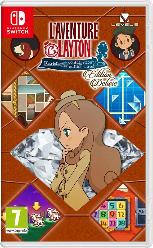 Efterfrågad | Layton‘s Mystery Journey Katrielle and the Millionaries Conspiracy (Deluxe Edition) - Nintendo Switch