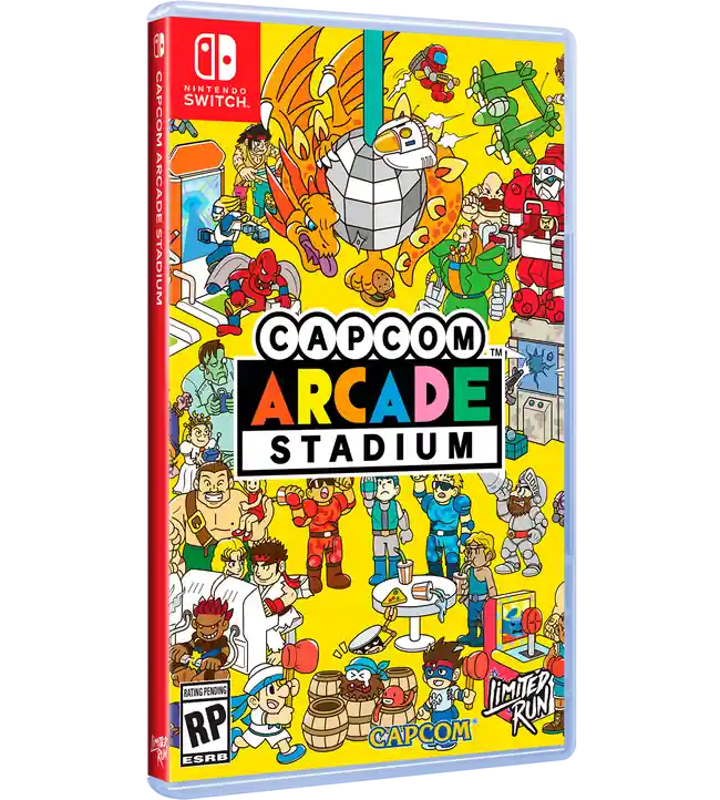 Kundfavorit | CapCom - Arcade Stadium - Cover A (Standard) (Limited Run) (Import) - Nintendo Switch