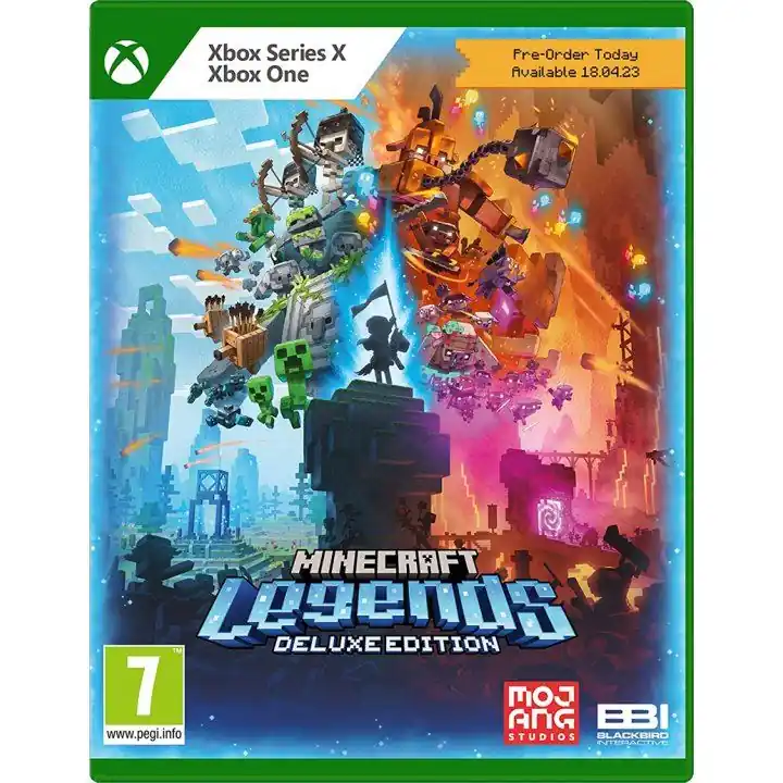Minecraft Legends (Deluxe Edition) (PL/Multi in Game) - Xbox One - Nytt i webbutiken