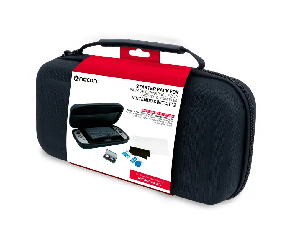 Bra pris just nu | NACON Bigben Pack Pouch + Screen Protection + Game Cases til Nintendo Switch II
