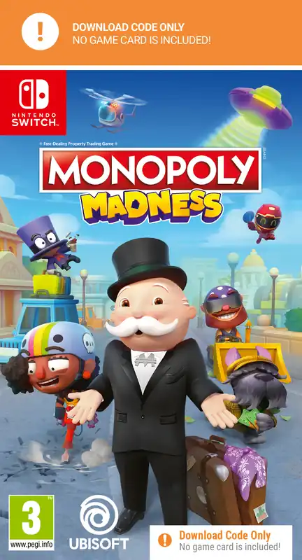 Expressleverans | Monopoly Madness (Code in a Box) - Nintendo Switch
