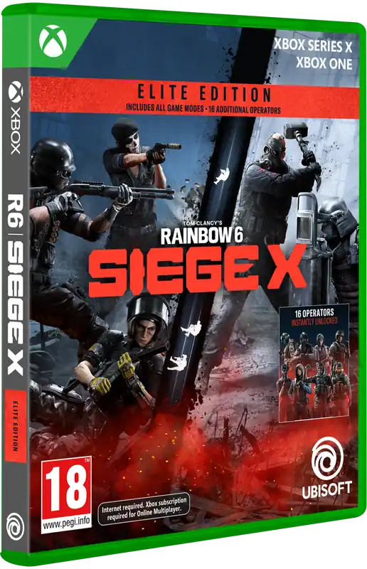 Tom Clancy‘s Rainbow Six Siege X - Elite Edition - Xbox One - Enkel retur