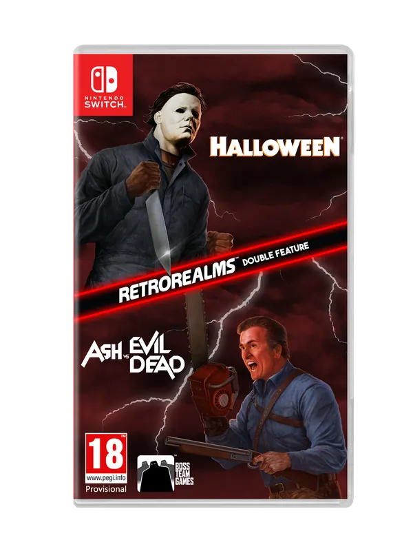 Expressfrakt - Halloween and Ash vs Evil Dead RetroRealms Double Feature - Nintendo Switch