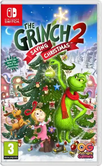 Finns att beställa | The Grinch 2 Saving Christmas - Nintendo Switch