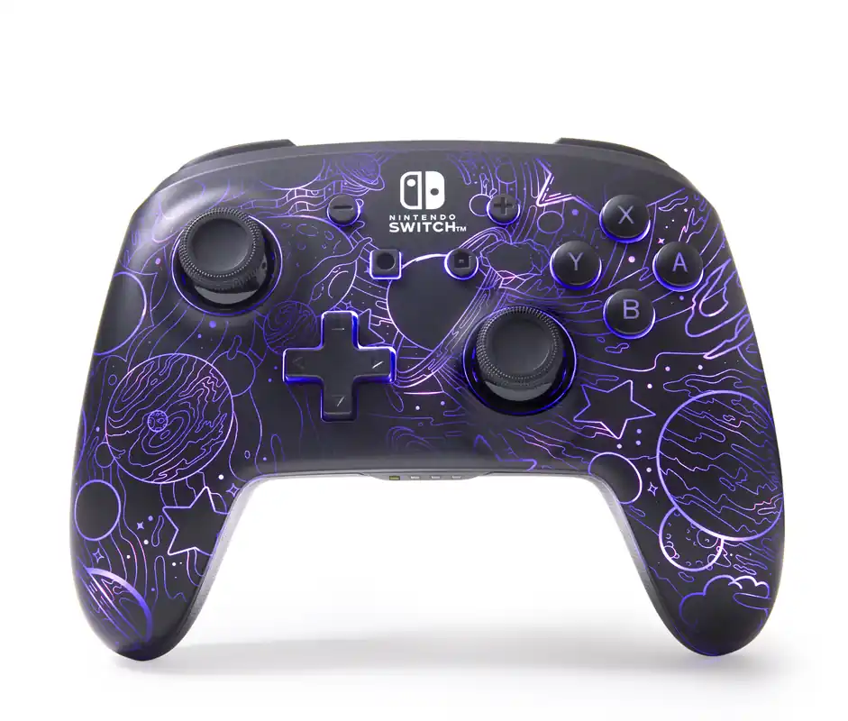 PowerA - Enhanced Wireless Controller - Galactic Vortex (Lumectra)/ Nintendo Switch | Sänkt pris
