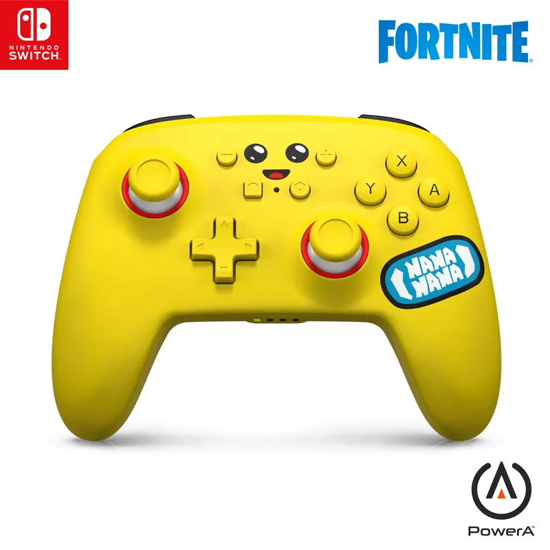 Topprodukt - PowerA - Enhanced Wireless Controller - Peely Fortnite/ Nintendo Swich