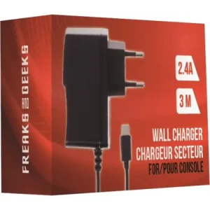 Prisnedsättning - Freaks and Geeks Console Charger, 3m