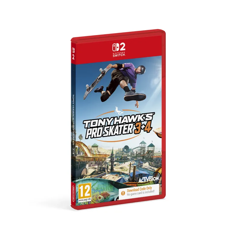 Säker betalning | Tony Hawk‘s Pro Skater 3 + 4 (Code in Box) - Nintendo Switch 2