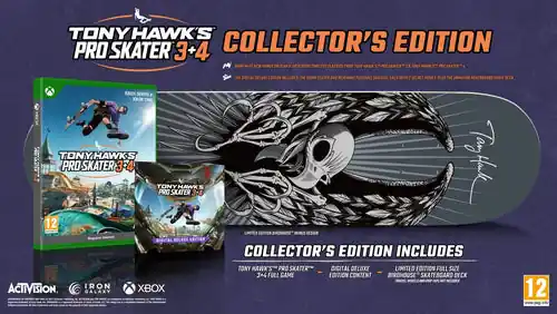 Tony Hawk‘s Pro Skater 3 + 4 Collectors Edition - Xbox One - Nyhet