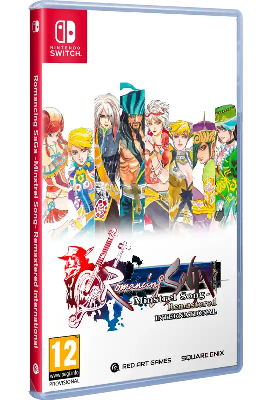 Specialpris | Romancing SaGa -Minstrel Song- Remastered International - Nintendo Switch