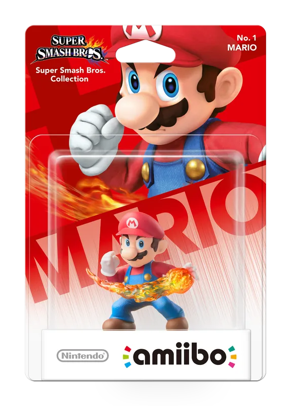 Nintendo Amiibo Figurine Mario - Finns tillgänglig