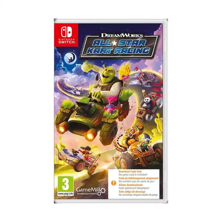 DreamWorks All-Star Kart Racing (Code in Box) - Nintendo Switch - Beställ idag