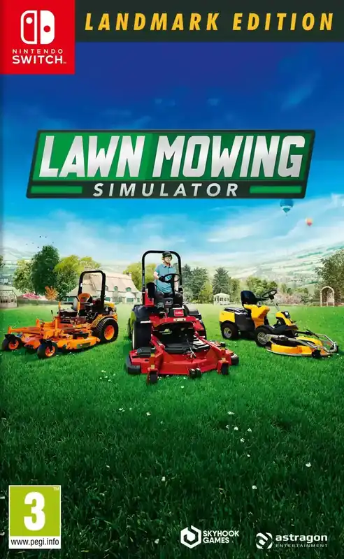 Få kvar i lager - Lawn Mowing Landmark - Nintendo Switch