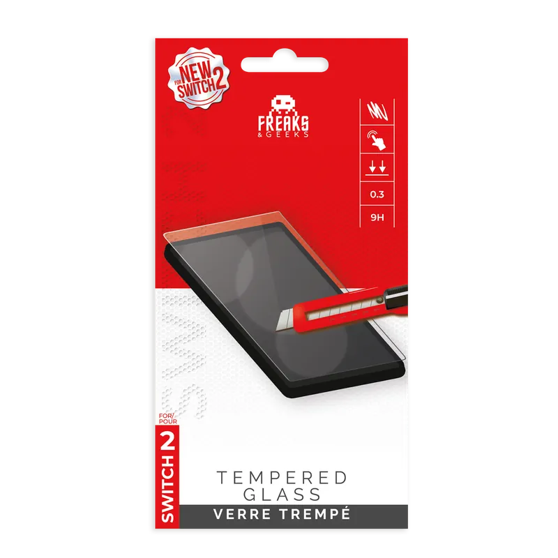 Freaks And Geeks - Tempered Glass - Switch 2 - Lågt pris